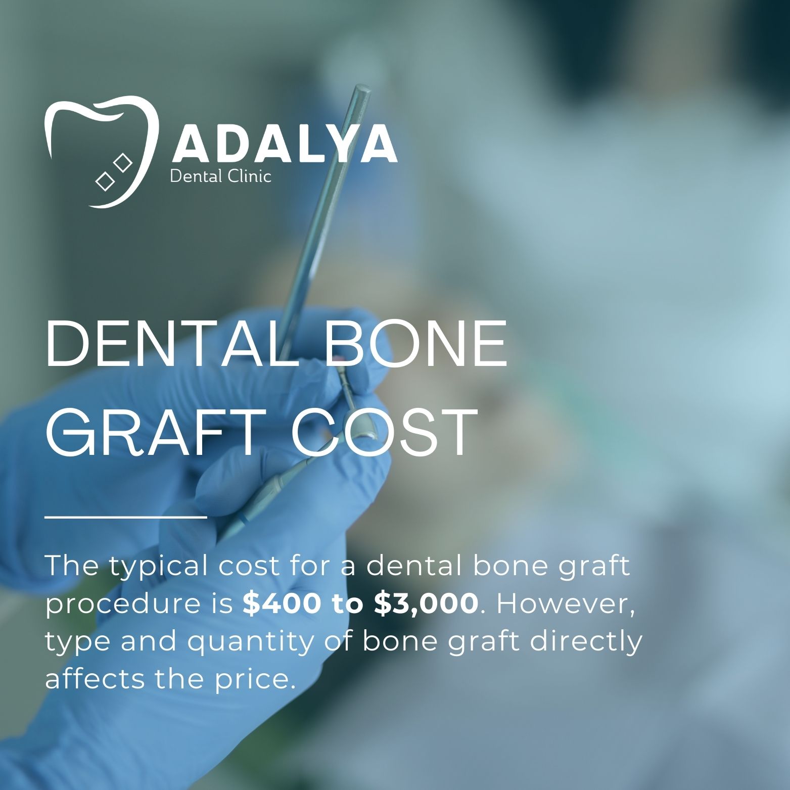 Dental Bone Graft Cost: For Teeth, Implant, Cost Without Insurance