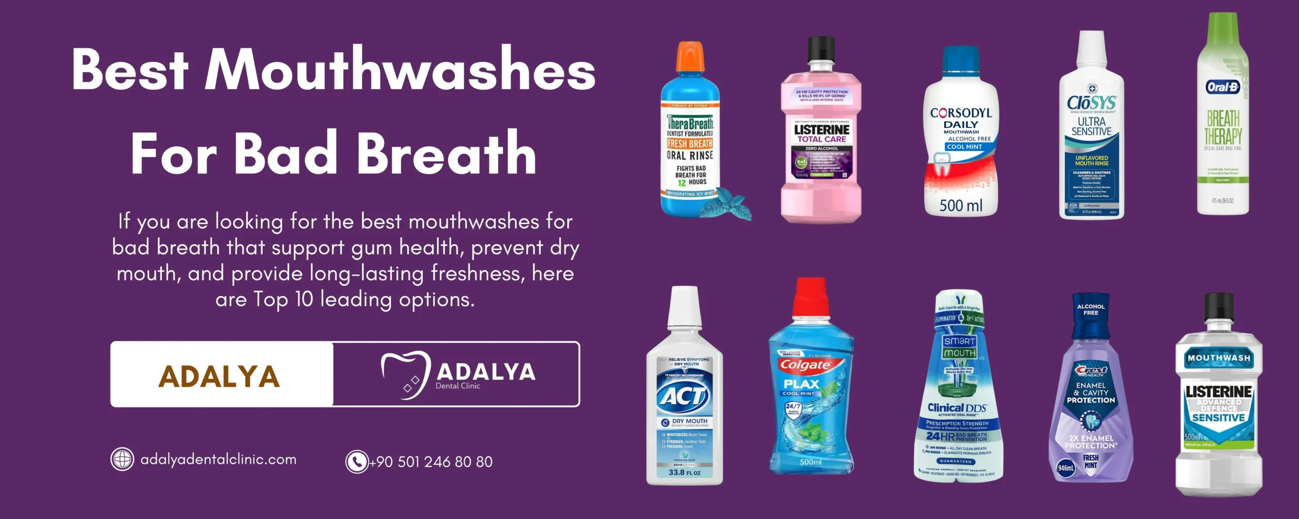 mouthwash for tobacco users The Best Mouthwash For Bad Breath: Top 10 Leading Brands