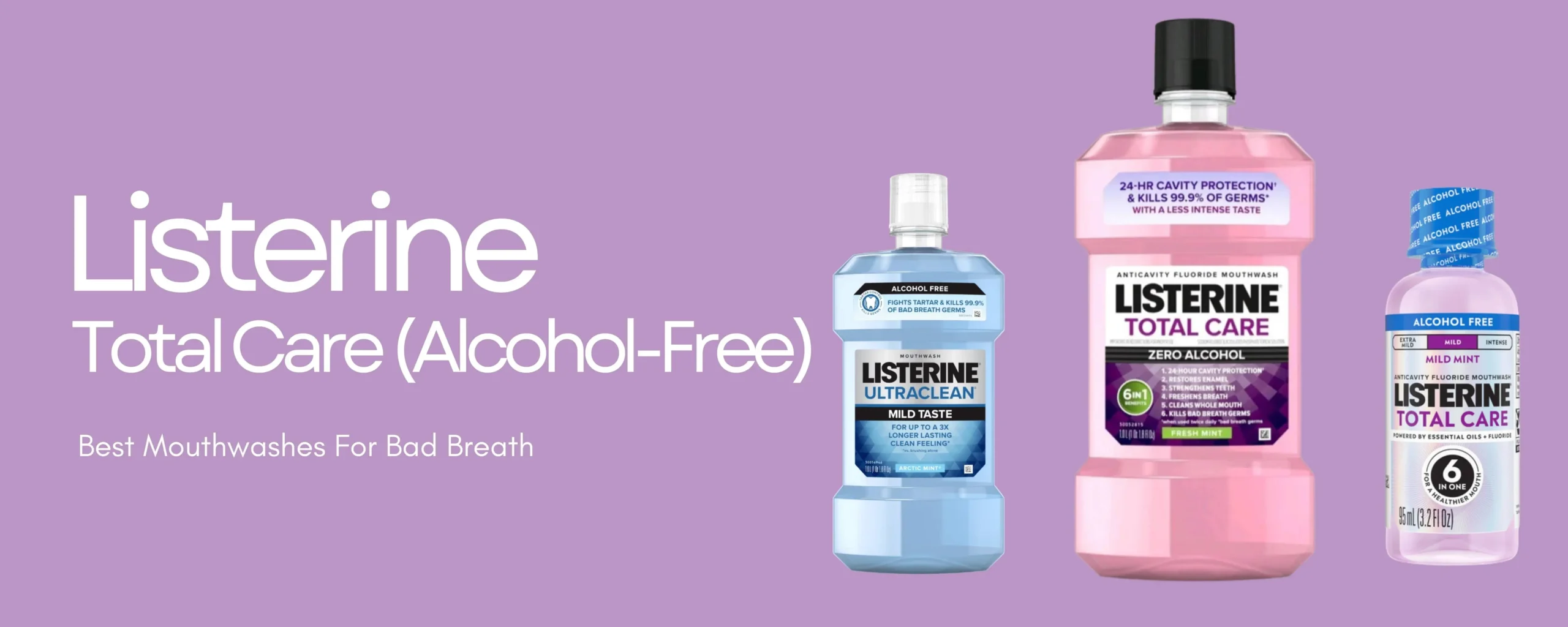listerine oral rinse for bad breath