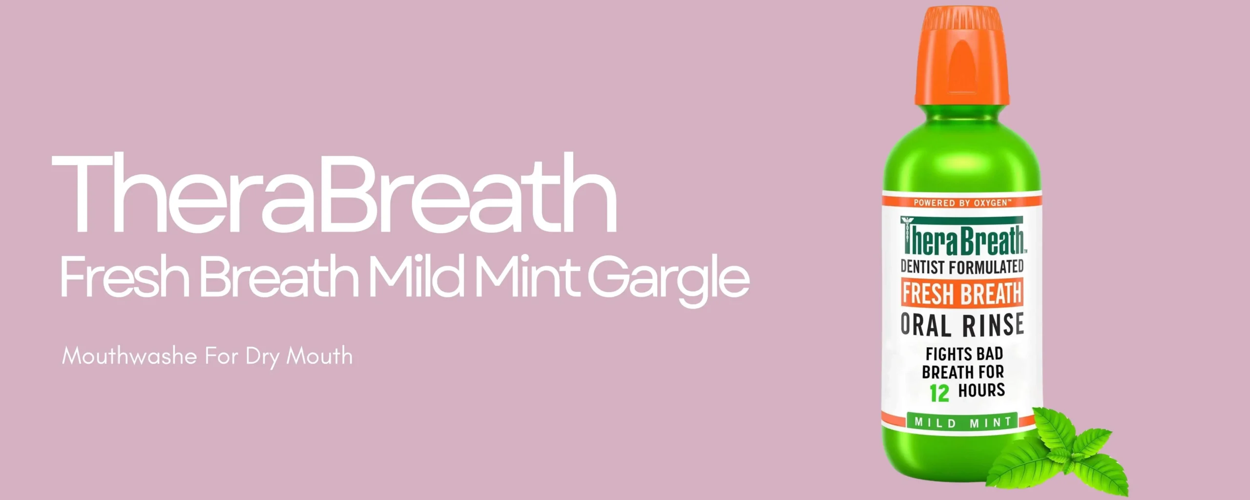 therabreath fresh breath mouthwash for dry mouth