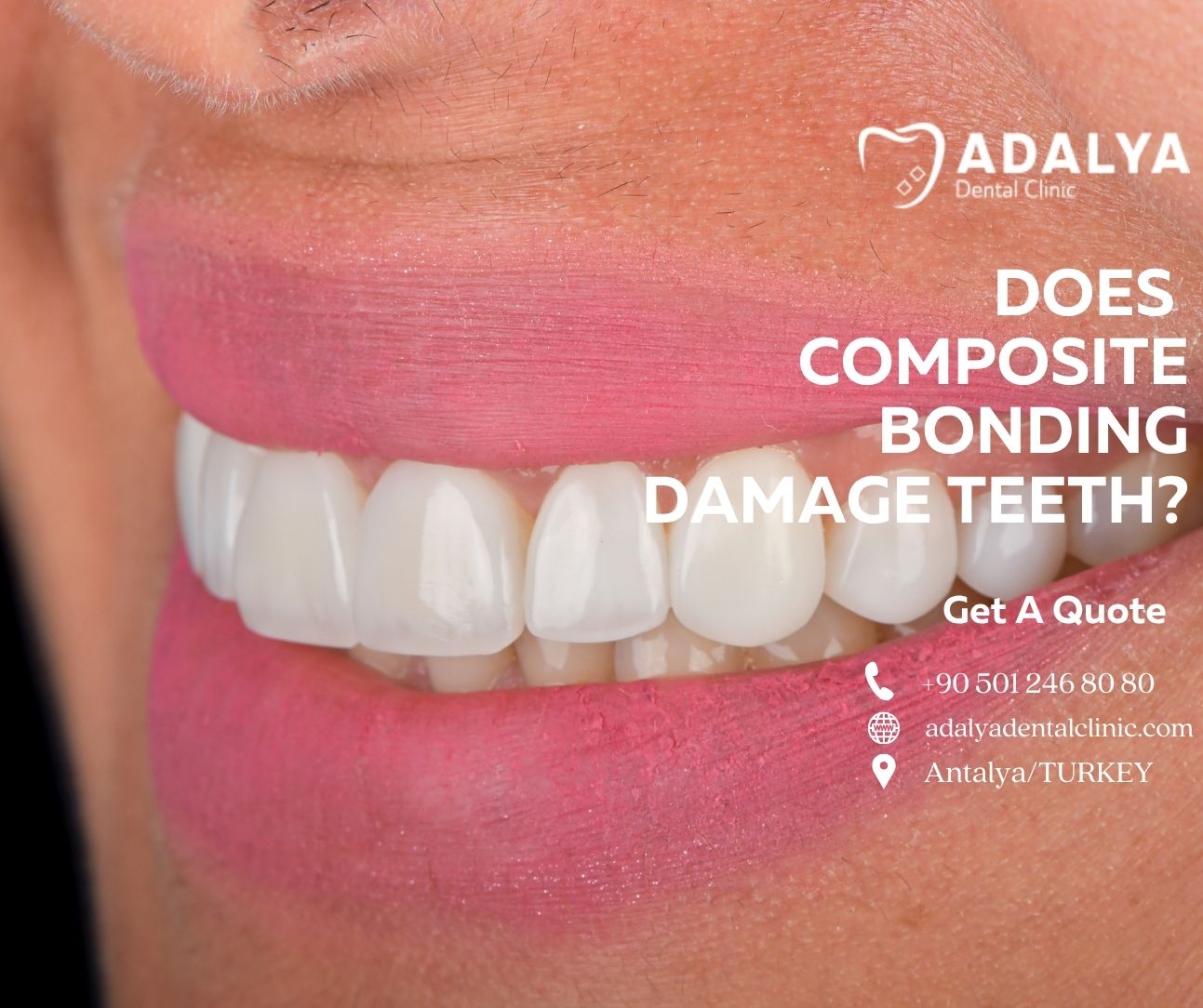 does composite bonding damage teeth